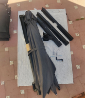 Step 1: Assembly Baser Supreme Cantilever umbrella