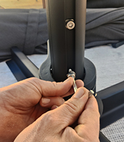 Step 9: Assembly Baser Supreme Cantilever umbrella