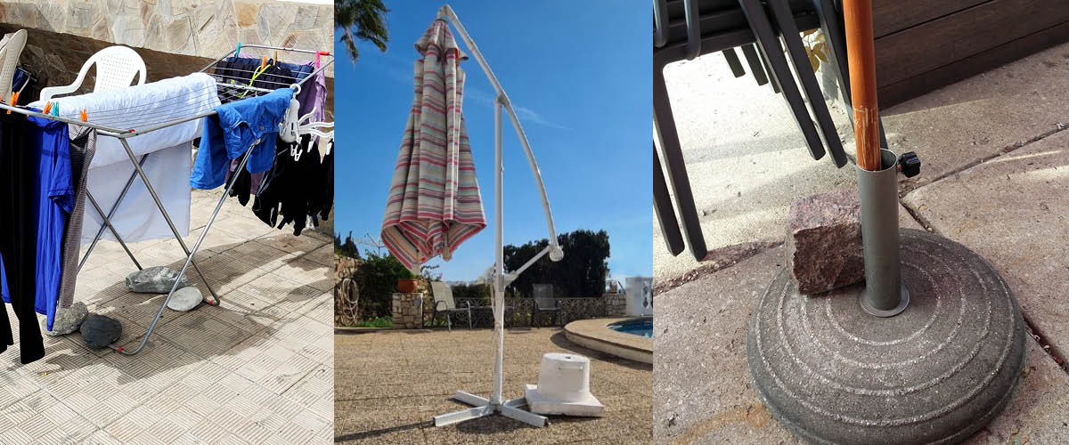 Stable Drying Rack and Outdoor Umbrella Stand