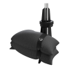 Baser Spacesaver Outdoor Umbrella Base with Fillable Sandbags up to 50 kg, Dark Grey