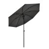 Baser Original Balcony Outdoor Umbrella 2 m, Anthracite