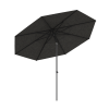 Baser Supreme Push Outdoor Umbrella Anthracite 3 m