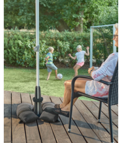 Original Umbrella Base with Fillable Sandbags