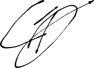Christian Jakobsen's signature